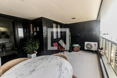 Varanda da Sala de apartamento para alugar com 1 quarto, 55m² em Pituba, Salvador