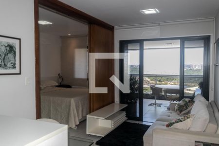 Sala de apartamento para alugar com 1 quarto, 55m² em Pituba, Salvador