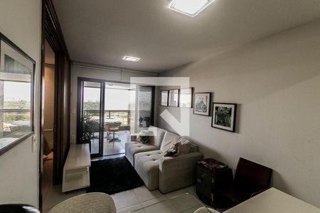 Sala de apartamento para alugar com 1 quarto, 55m² em Pituba, Salvador