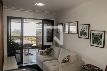 Sala de apartamento para alugar com 1 quarto, 55m² em Pituba, Salvador