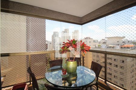 Varanda de apartamento à venda com 3 quartos, 193m² em Indianópolis, São Paulo