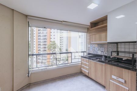 Varanda gourmet de apartamento para alugar com 2 quartos, 67m² em Parque Residencial Aquarius, São José dos Campos