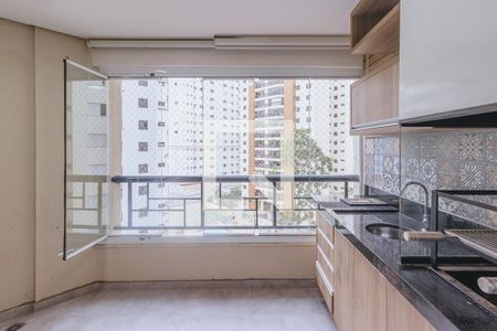 Varanda gourmet de apartamento para alugar com 2 quartos, 67m² em Parque Residencial Aquarius, São José dos Campos