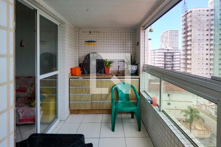 Sacada de apartamento para alugar com 1 quarto, 66m² em Aviação, Praia Grande