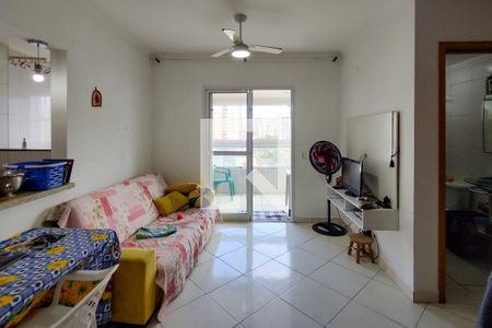 Sala de apartamento para alugar com 1 quarto, 66m² em Aviação, Praia Grande