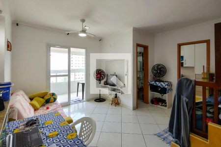 Sala de apartamento para alugar com 1 quarto, 66m² em Aviação, Praia Grande