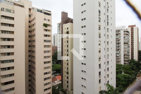 Vista de apartamento à venda com 2 quartos, 93m² em Indianópolis, São Paulo