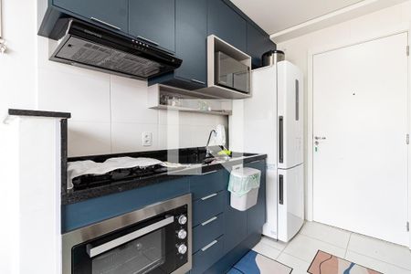 Cozinha de apartamento para alugar com 2 quartos, 33m² em Parque Fongaro, São Paulo