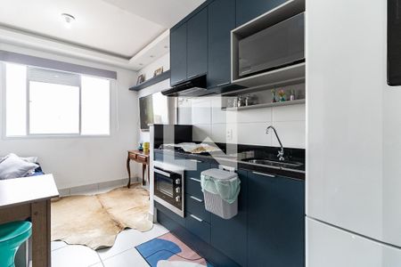 Cozinha de apartamento para alugar com 2 quartos, 33m² em Parque Fongaro, São Paulo