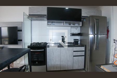 Sala/Cozinha de apartamento para alugar com 1 quarto, 28m² em Vila Alpina, São Paulo