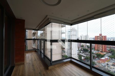 Varanda Gourmet de apartamento à venda com 3 quartos, 160m² em Jardim, Santo André