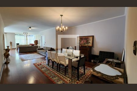 Sala de Jantar de apartamento para alugar com 4 quartos, 329m² em Gonzaga, Santos