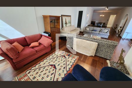 Sala de apartamento para alugar com 4 quartos, 329m² em Gonzaga, Santos