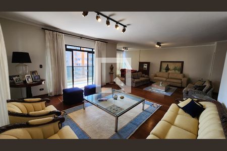 Sala de apartamento para alugar com 4 quartos, 329m² em Gonzaga, Santos