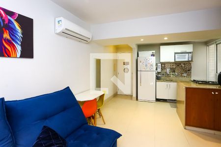 Sala de apartamento à venda com 2 quartos, 55m² em Vila Andrade, São Paulo