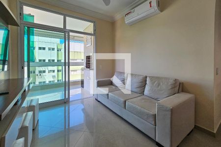 Sala de apartamento para alugar com 2 quartos, 87m² em Loteamento Joao Batista Juliao, Guarujá