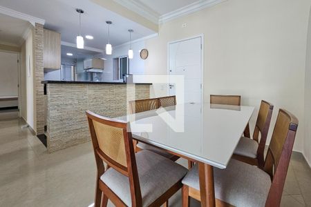 Sala de apartamento para alugar com 2 quartos, 87m² em Loteamento Joao Batista Juliao, Guarujá