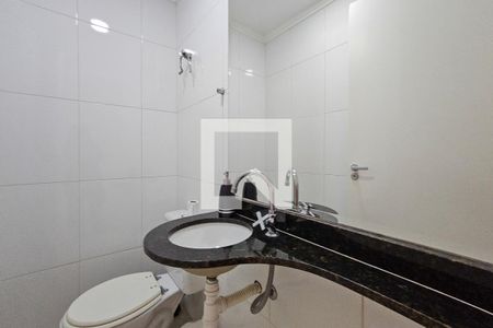 Lavabo de apartamento para alugar com 2 quartos, 87m² em Loteamento Joao Batista Juliao, Guarujá