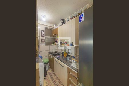 Cozinha e Área de Serviço de apartamento para alugar com 2 quartos, 42m² em Mato Grande, Canoas