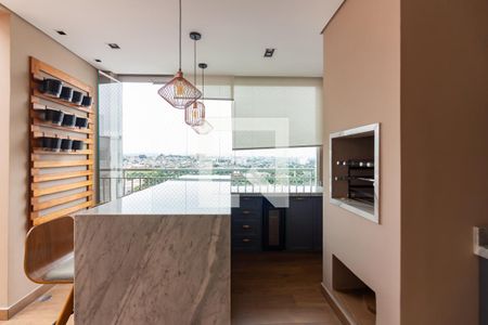 Área Gourmet de apartamento à venda com 3 quartos, 136m² em Presidente Altino, Osasco