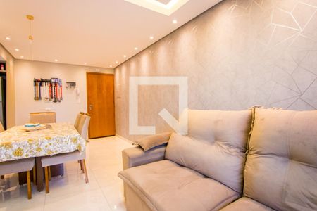 Sala de apartamento para alugar com 2 quartos, 55m² em Parque Sao Vicente, Mauá