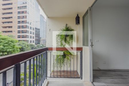 Varanda de apartamento à venda com 2 quartos, 61m² em Pinheiros, São Paulo