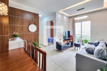 Sala de apartamento para alugar com 2 quartos, 58m² em Jardim Primavera, Jacareí