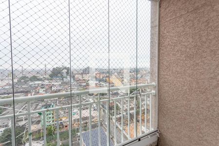 Varanda da sala  de apartamento à venda com 2 quartos, 51m² em Suiço, São Bernardo do Campo