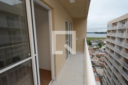 Varanda da Sala e Quarto de apartamento para alugar com 1 quarto, 31m² em Socorro, São Paulo