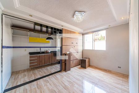 Sala de apartamento para alugar com 2 quartos, 52m² em Parque Sao Vicente, Santo André