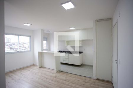 sala /Cozinha de apartamento à venda com 2 quartos, 44m² em Centro, Diadema