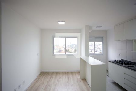 sala /Cozinha de apartamento à venda com 2 quartos, 44m² em Centro, Diadema