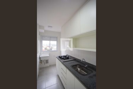 sala /Cozinha de apartamento à venda com 2 quartos, 44m² em Centro, Diadema