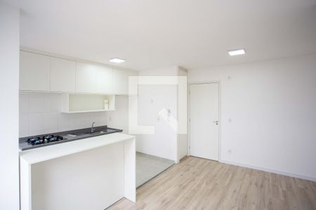 sala /Cozinha de apartamento à venda com 2 quartos, 44m² em Centro, Diadema