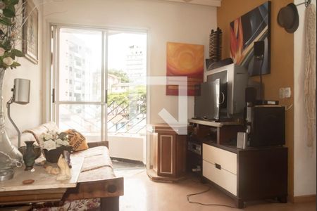 Sala de apartamento para alugar com 2 quartos, 56m² em Chácara Inglesa, São Paulo