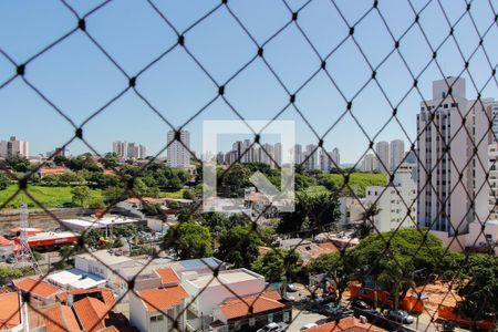 VISTA DA SALA de apartamento à venda com 3 quartos, 91m² em Cambuí, Campinas