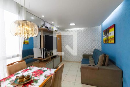 Sala de apartamento à venda com 2 quartos, 50m² em Cabral, Contagem