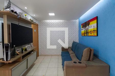 Sala de apartamento à venda com 2 quartos, 50m² em Cabral, Contagem