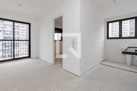 Sala/ Cozinha de apartamento à venda com 2 quartos, 39m² em Campo Belo, São Paulo