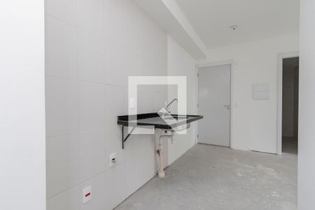 Cozinha de apartamento à venda com 2 quartos, 39m² em Campo Belo, São Paulo