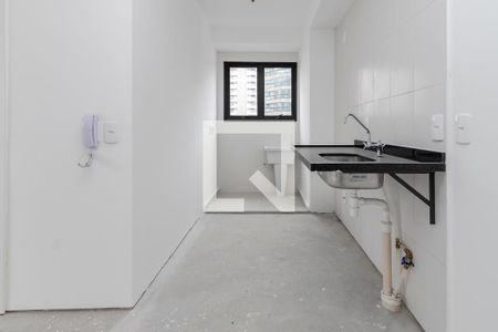 Cozinha de apartamento à venda com 2 quartos, 39m² em Campo Belo, São Paulo