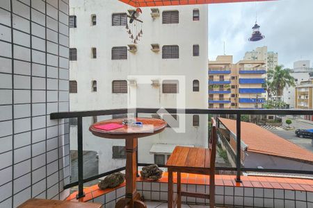 Varanda  de apartamento para alugar com 3 quartos, 73m² em Loteamento Joao Batista Juliao, Guarujá