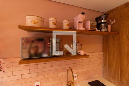 Studio - Detalhe da cozinha de apartamento à venda com 0 quarto, 30m² em Vila Mariana, São Paulo