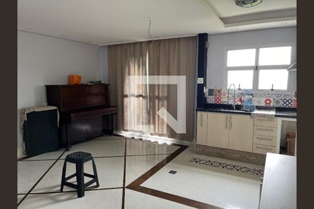 Sala/Cozinha de apartamento à venda com 2 quartos, 72m² em Paraíso do Morumbi, São Paulo