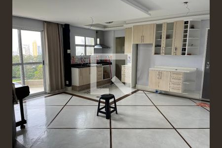 Sala/Cozinha de apartamento à venda com 2 quartos, 72m² em Paraíso do Morumbi, São Paulo