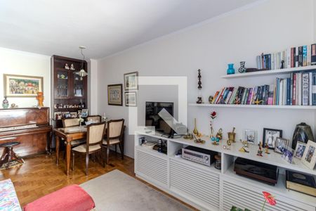 Sala de apartamento à venda com 1 quarto, 70m² em Higienópolis, São Paulo