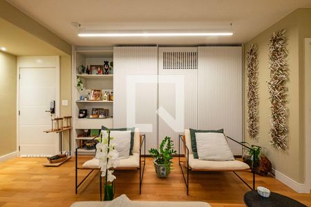 Sala/Cozinha de apartamento à venda com 1 quarto, 70m² em Cerqueira César, São Paulo