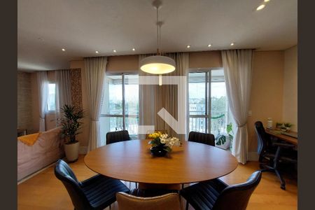 Sala de Jantar de apartamento à venda com 2 quartos, 80m² em Jardim Campo Grande, São Paulo