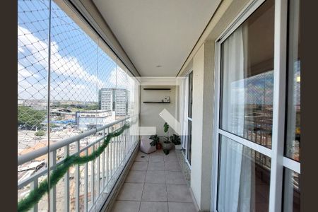 Varanda da Sala de apartamento à venda com 2 quartos, 80m² em Jardim Campo Grande, São Paulo