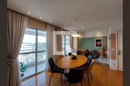 Sala de Jantar de apartamento à venda com 2 quartos, 80m² em Jardim Campo Grande, São Paulo